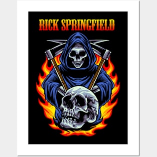 RICK SPRINGFIELD BAND Posters and Art